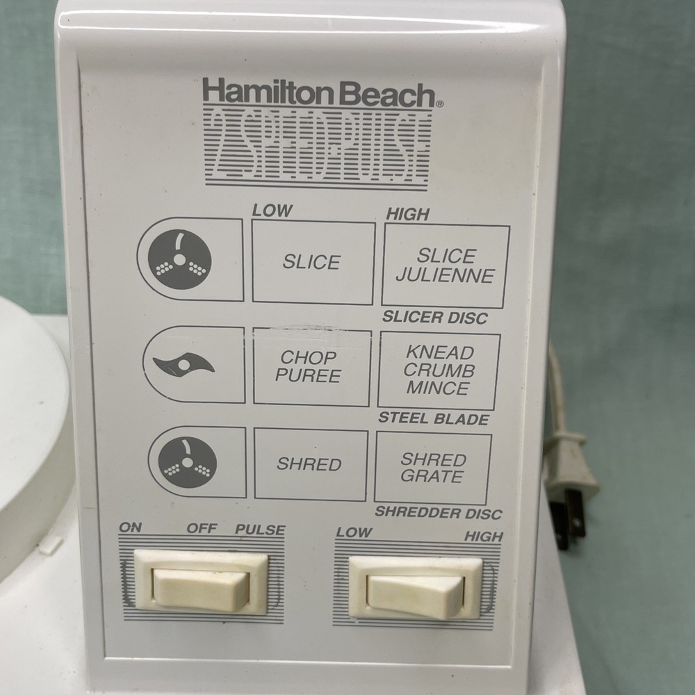 Hamilton Beach 702R Food Processor Motor Base Replacement Tested Working