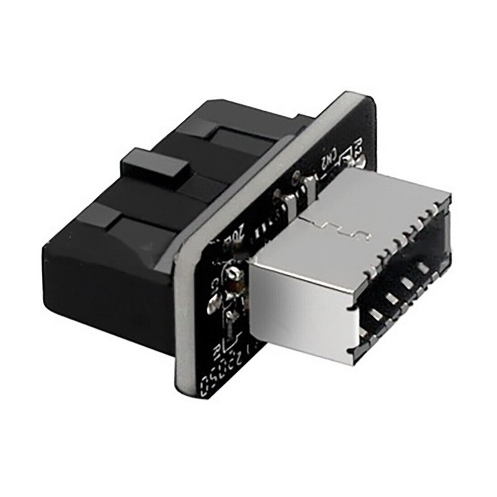 USB3.0 Internal Header to USB 3.1/3.2 Type C Front Type E Adapter 20pin to 19pin