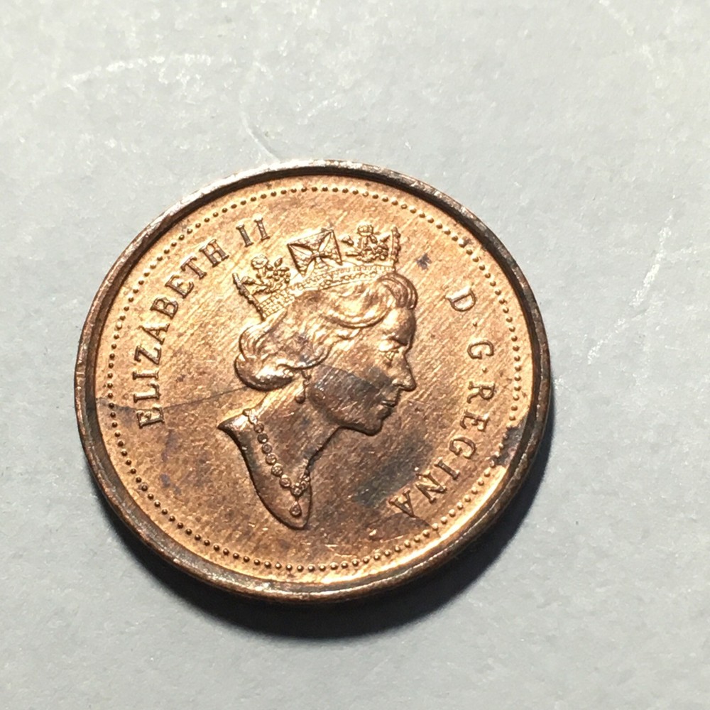 1999 CANADA ONE CENT COIN .