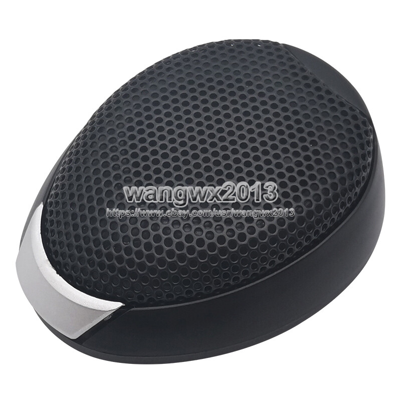 2pcs Mouse Speaker Horn Tweeter Cover Panel Audio Decorative Circle Fixed Plate