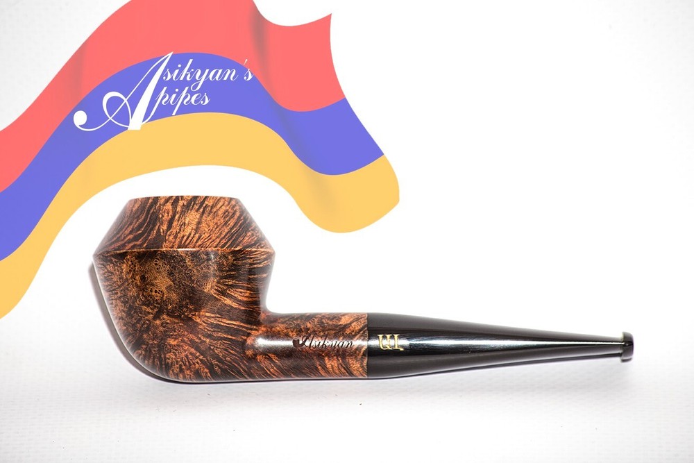 Asikyan Pipe #262/22 Rhodesian Smooth Hand Made