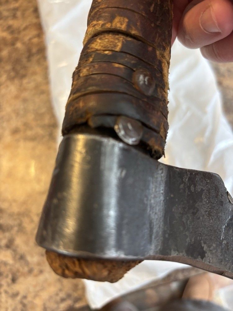 Vintage Primitive Hand Forged Tomahawk/Axe