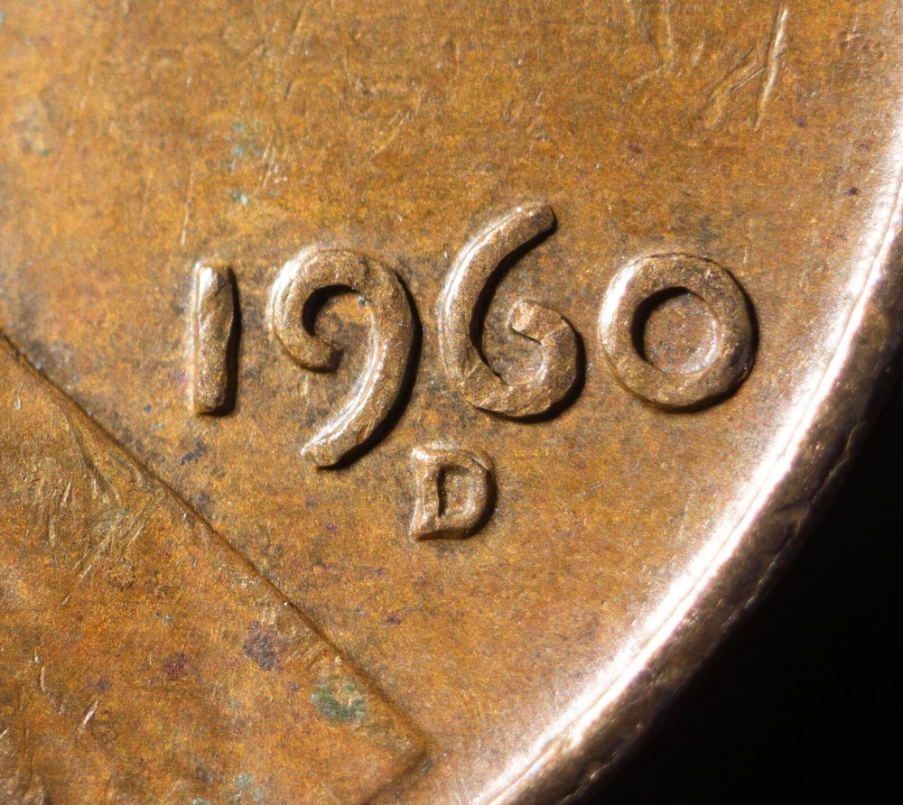 1960-D RPM / D/D Lincoln Cent - SUPER NICE