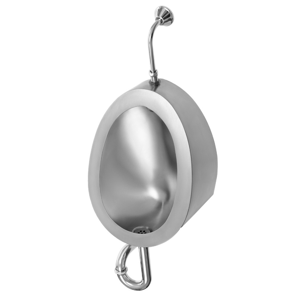 Automatic Wall Mounted Bathroom Urinal, Intelligent Sensor Flush Public Toilet
