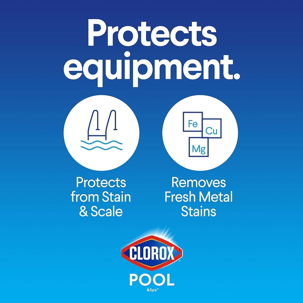 Swimming Pool Scale Metal Stain Control Treatment
