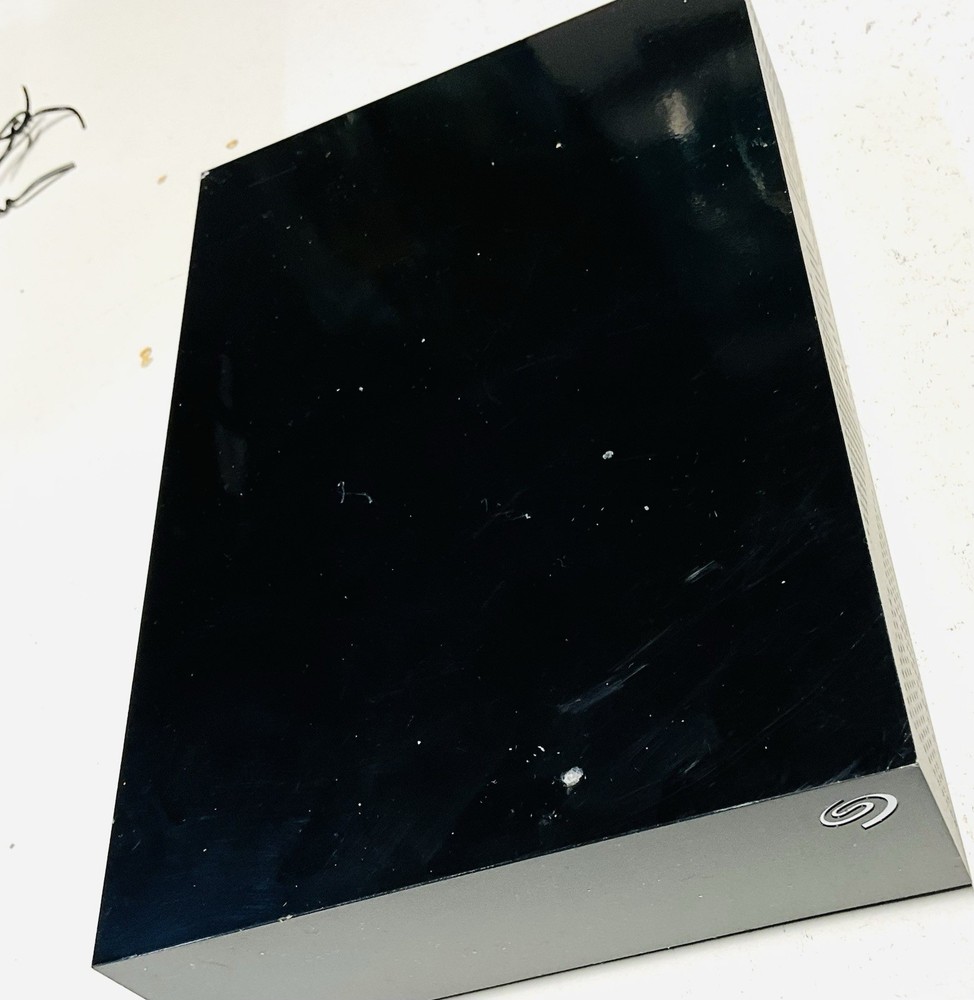 Seagate 8TB Desktop External Hard Drive SRD00F2 Power Adapter Tested and Wiped