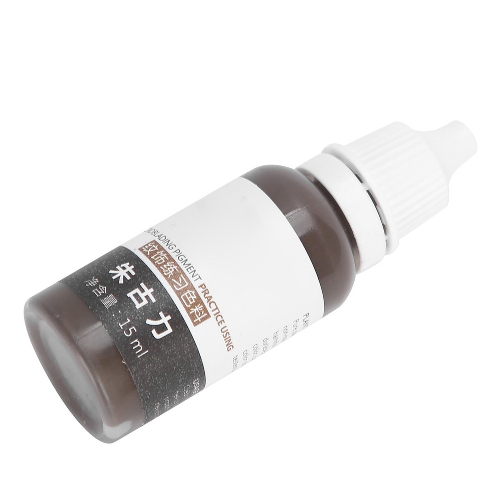 15ml Eyebrow Tattoo Pigment Microblading SemiPermanent Tattoo Ink Choco
