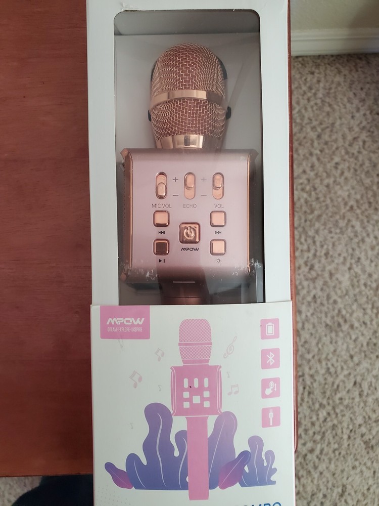 wireless bluetooth handheld karaoke microphone
