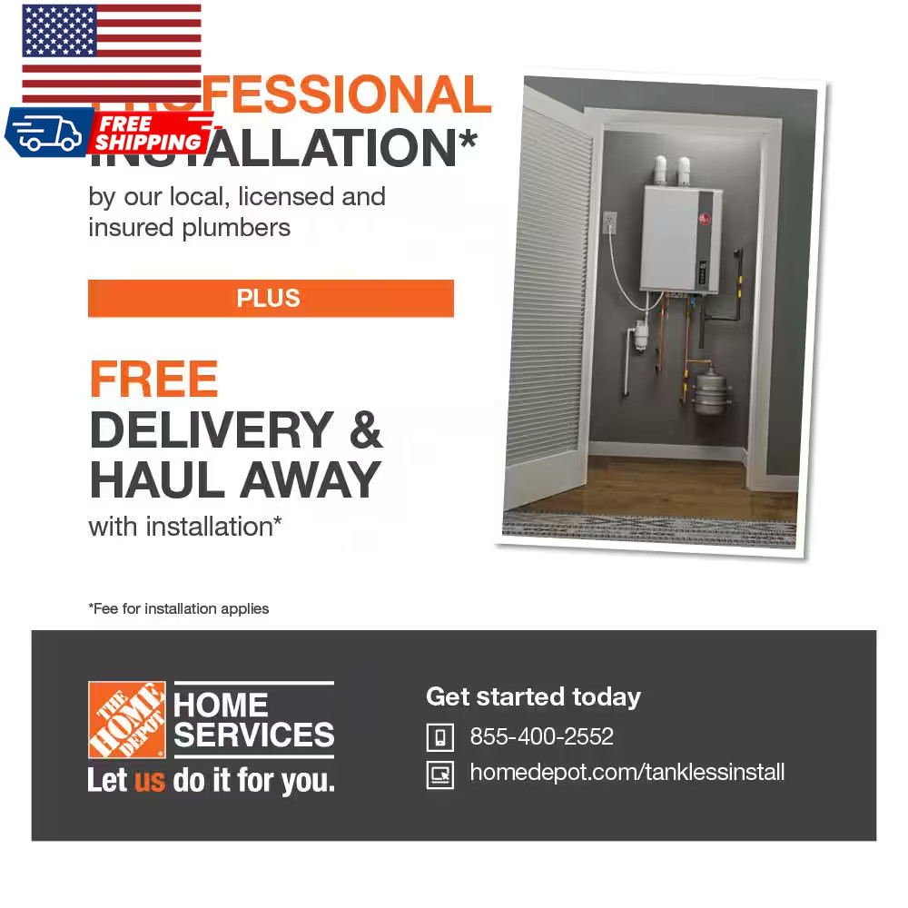 Performance plus 7.0 GPM Non-Condensing Indoor Natural Gas Tankless Water Heater