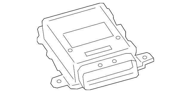 Genuine gm Electronic Suspension Control Module 84447009