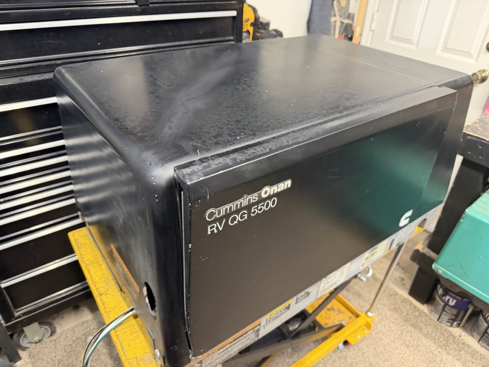CUMMINS ONAN QG 5500 GENERATOR ( Needs Work Click Item Description)