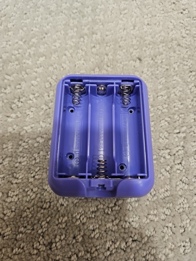 Bitzee Interactive Digital Animal Purple Replacement Part Back Shell Battery Bay