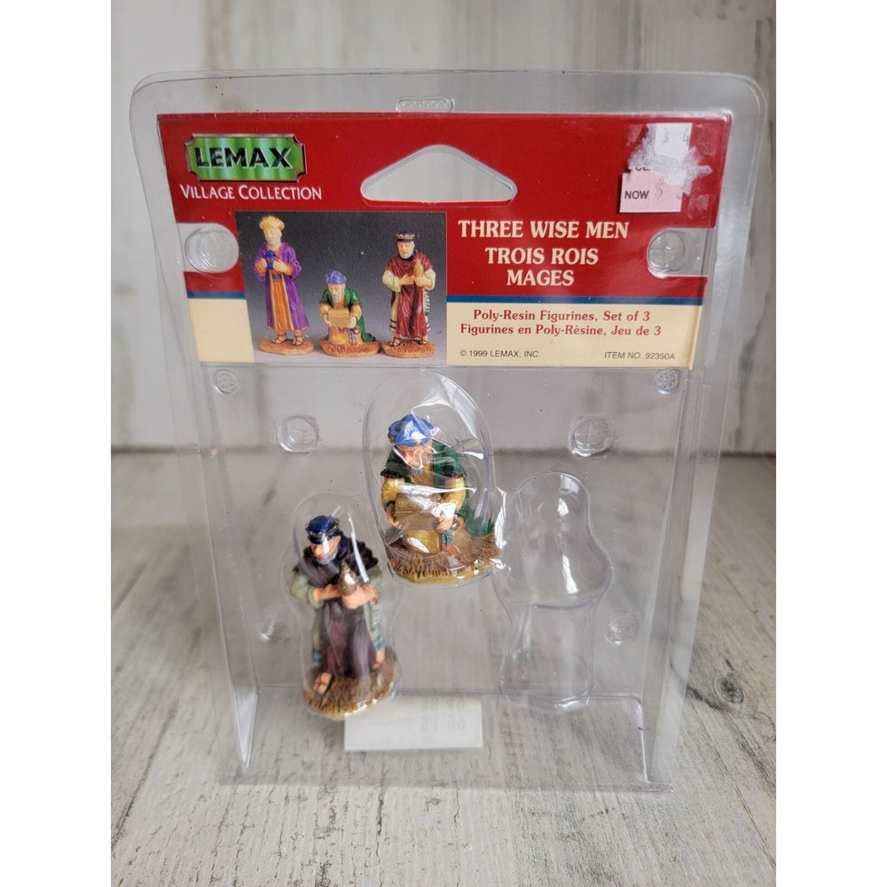 Lemax three wise men trios Village accessory Xmas