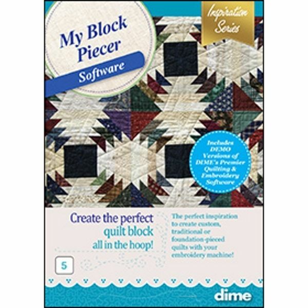 Designs In Machine Embroidery My Block Piecer Software New