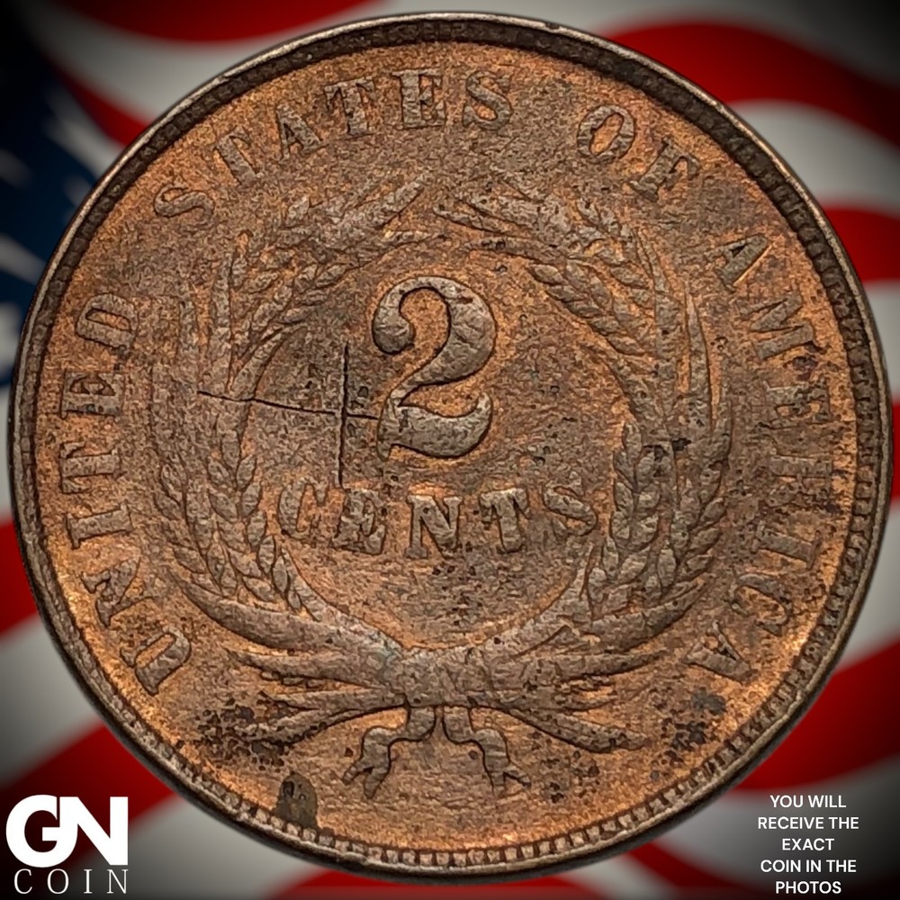 1867 2 Cent Piece Z2862