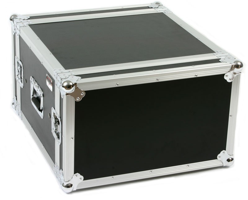 6 Space ATA Shock Mount 20" Deep Amp Rack Road Flight Case by OSP