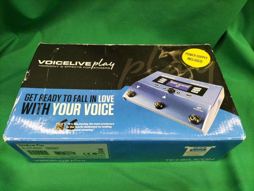 TC Helicon VoiceLive Play Vocal Effects Harmony Processor Tested TMB01 3.0