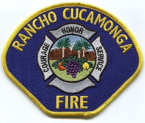 CALIFORNIA - Rancho Cucamonga Fire Dept.  [Shoulder Patch]
