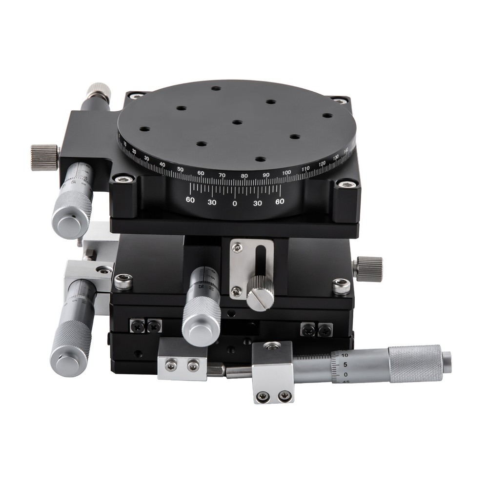 4 Axis-XYZR Manual Driven Linear Standard Precision Linear Positioning Stage