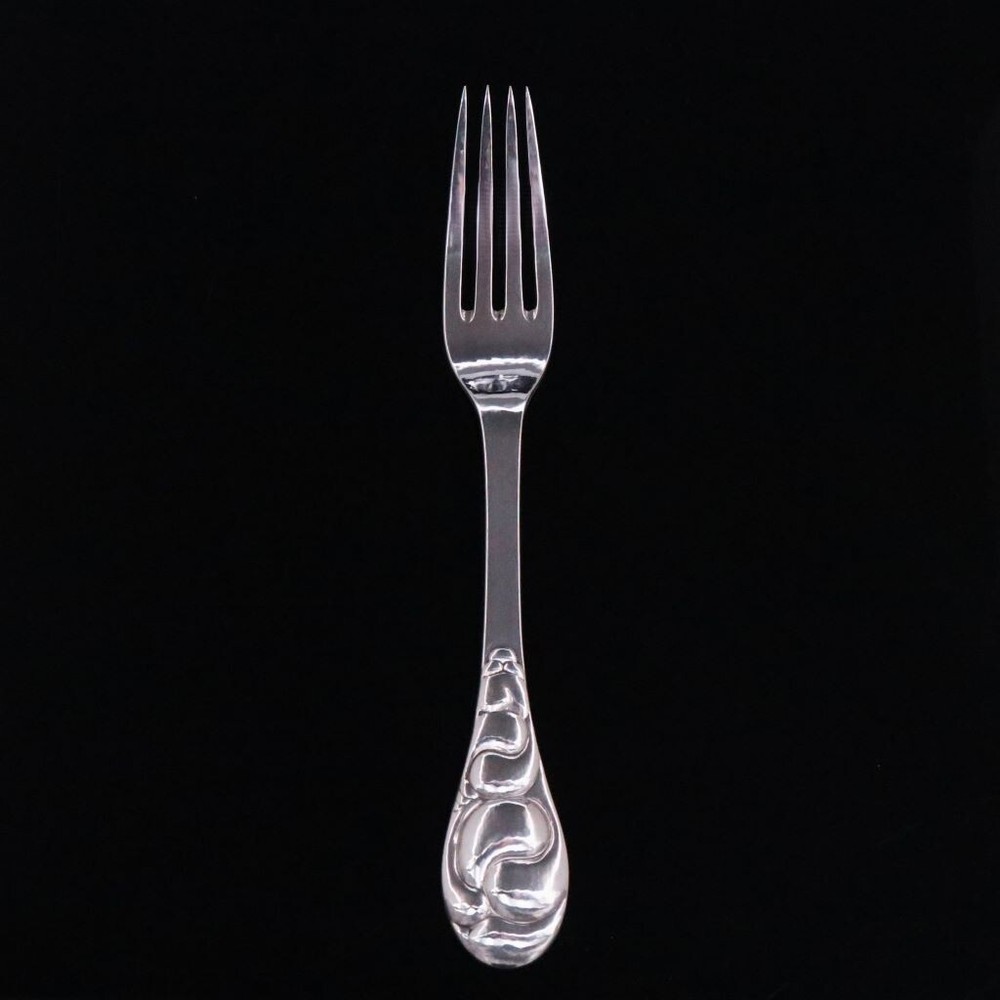 Evald Nielsen. No. 4. Silver Dinner Fork.