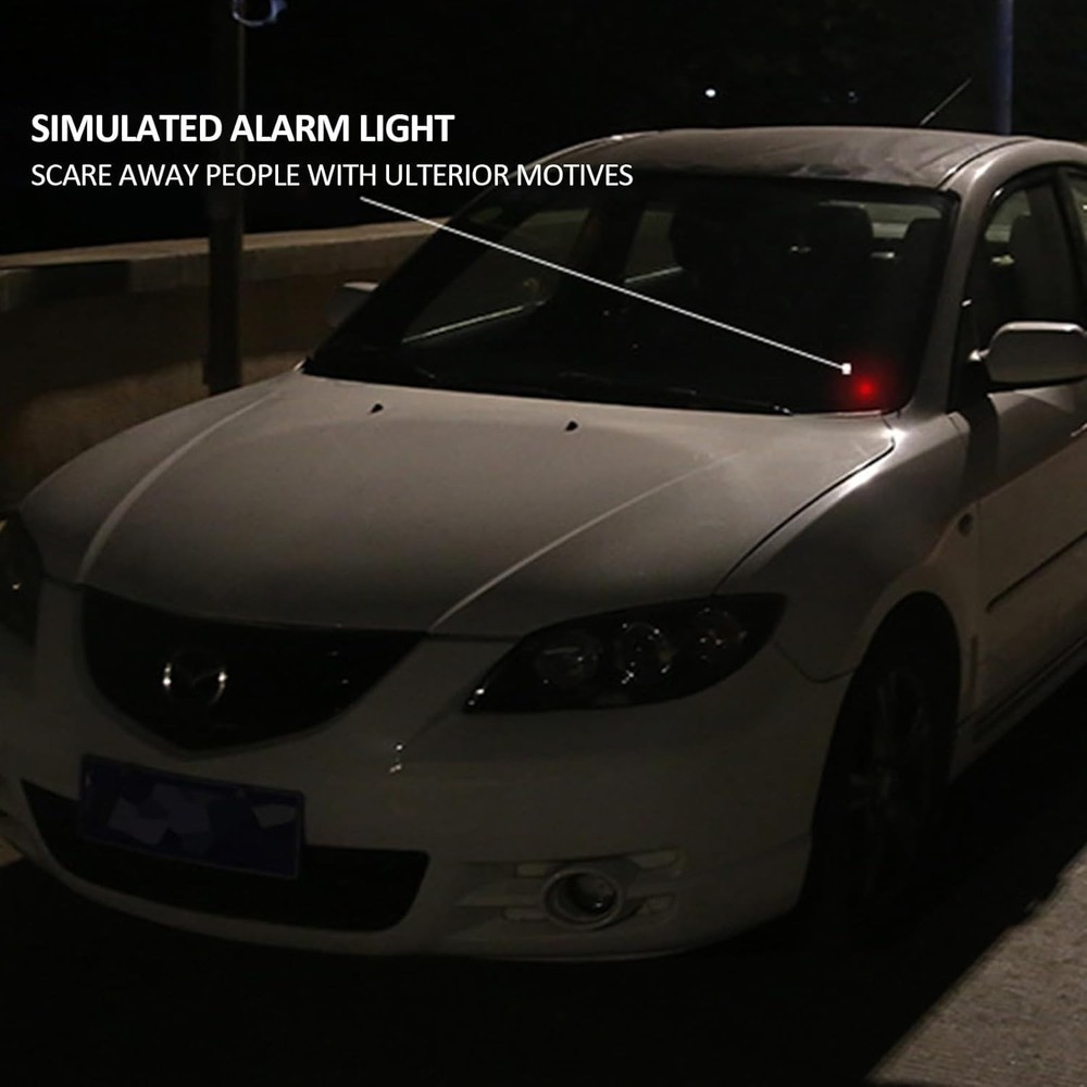 Intelligent Solar LED Security Light with USB Charging - Modern Car Protection