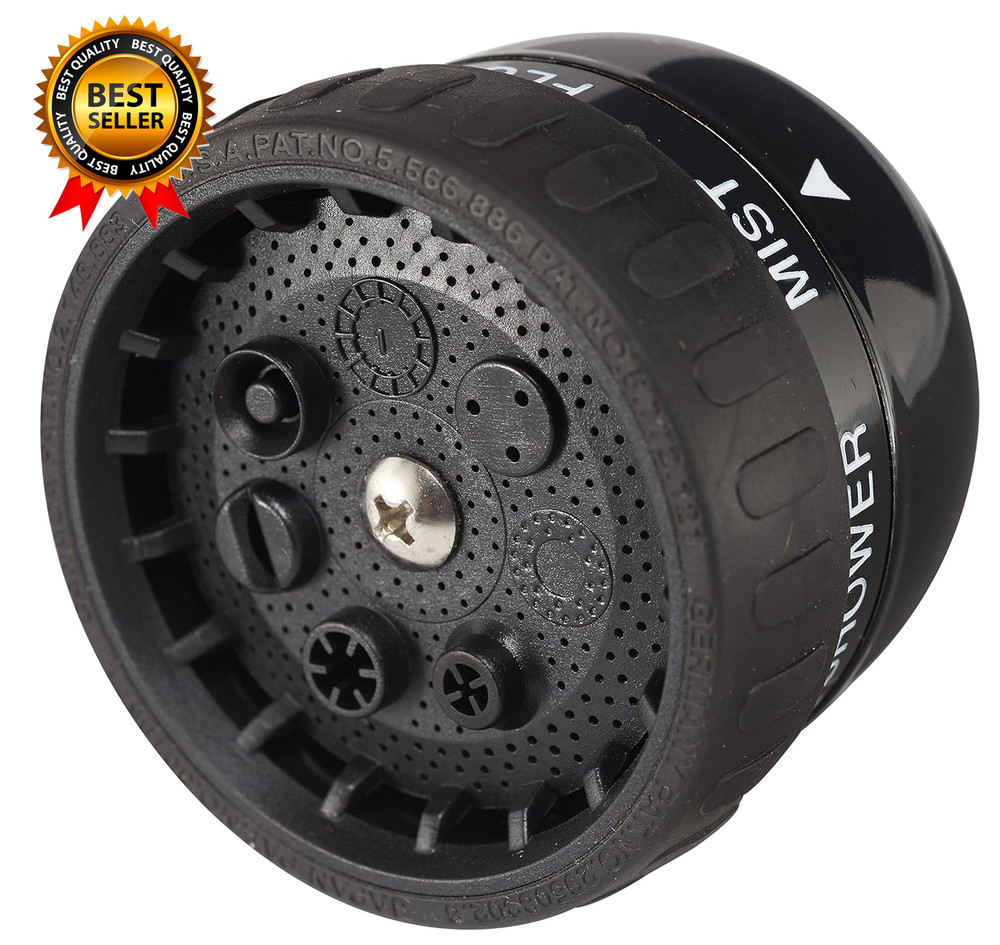 Rain Select Spray Head Only with Quick Click 9 Pattern Adjustable Choices