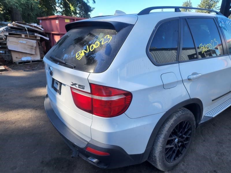 2007-2010 BMW X5 DRIVER LEFT POWER SIDE VIEW MIRROR WHITE