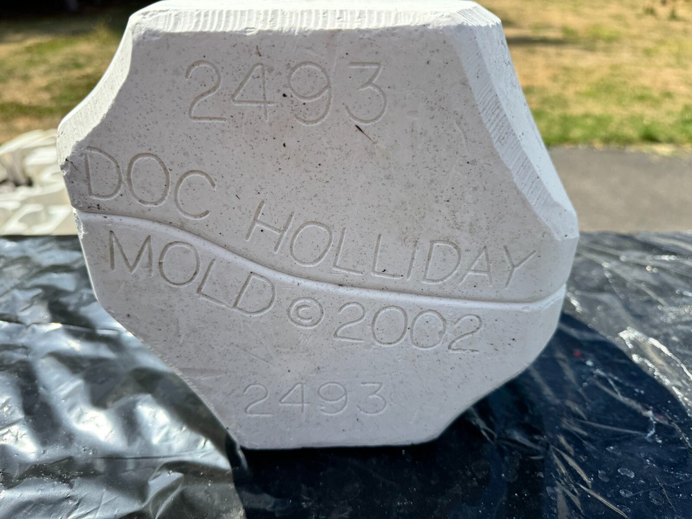 VINTAGE DOC HOLLIDAY CERAMIC MOLD #2493 SQUIRREL PLANTER