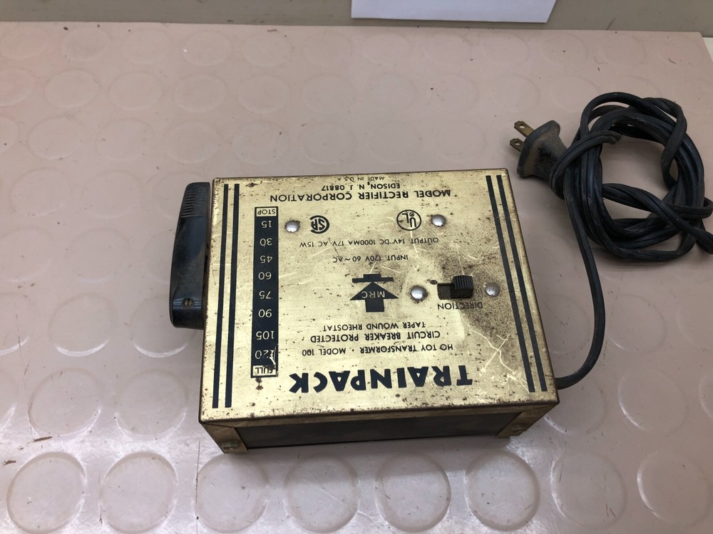 MRC Trainpack Model 100 HO Gauge Hobby Transformer - Untested