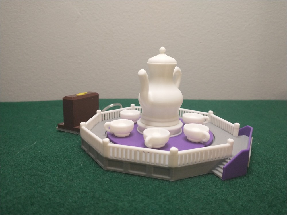Teacups Model Ride - N Scale - Motorized
