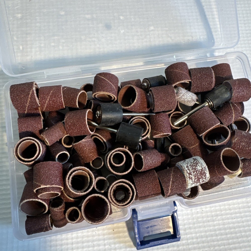 132Pcs Aluminum Oxide Sanding Drum Set