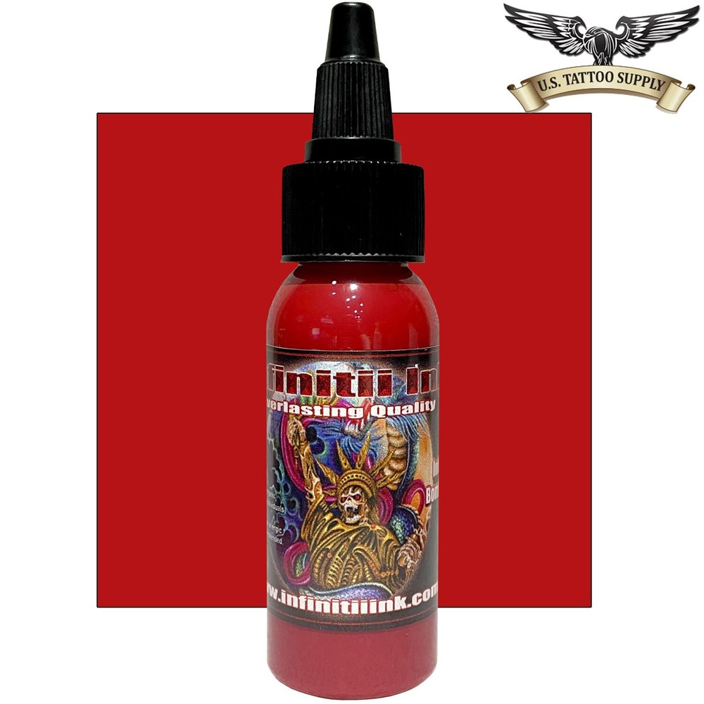 Infinitii Premium Quality Tattoo Ink 1 oz - Bombshell Red