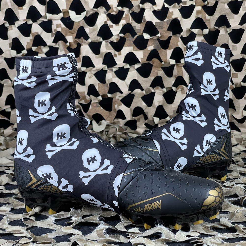 NEW HK Army Cleat Covers - Short - Skulls Black - Small/Medium