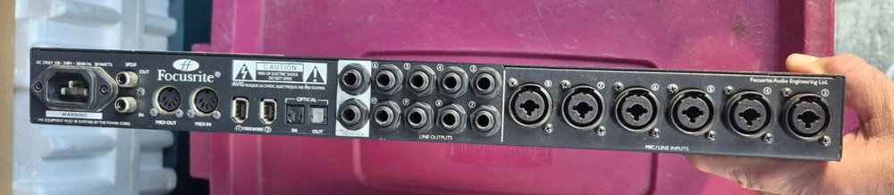 Focusrite Saffire Pro 40 Firewire Audio Recording Interface 20-Input/Output