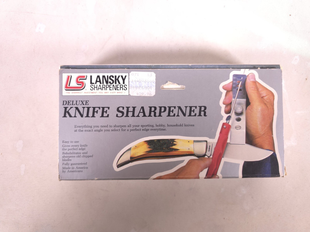 lansky deluxe 5-stone sharpening system