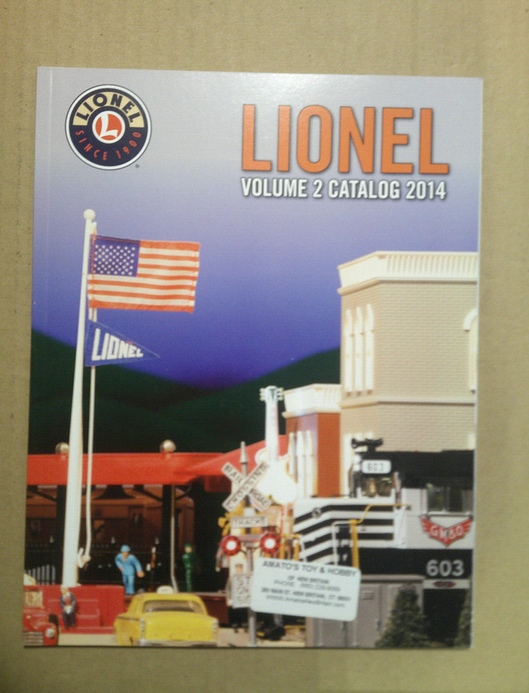 VINTAGE LIONEL TOY TRAIN CATALOG 2014 VOL. 2