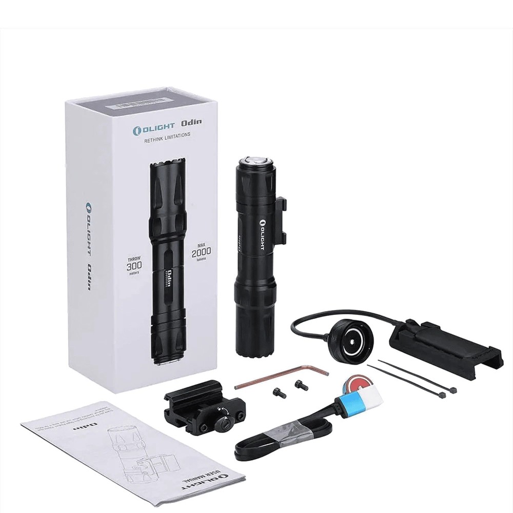 Olight Odin 2,000 Lumen Rail-Mount Tactical LED Flashlight