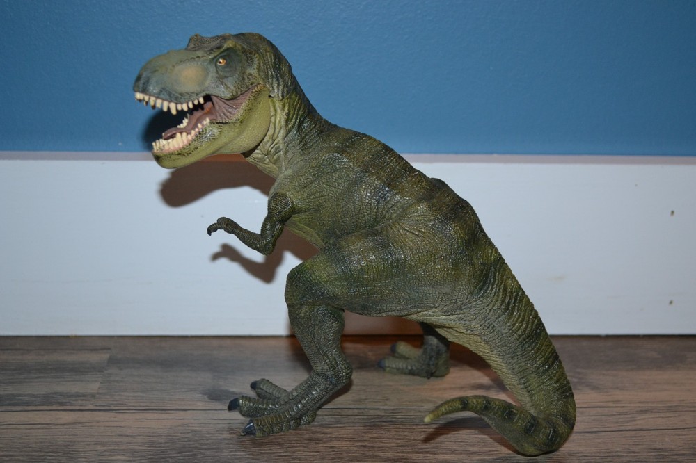 RETIRED 2005 PAPO T-REX DINOSAUR WITH MOVABLE JAW