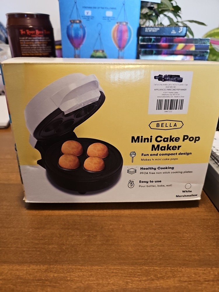 Bella Mini Cake Pop Maker New