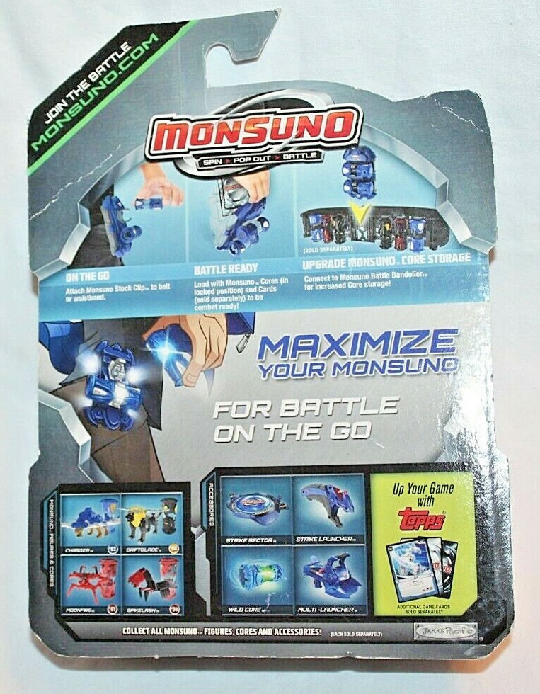 Maximize Monsuno Battle Stock Clip Core-Tech - Blue