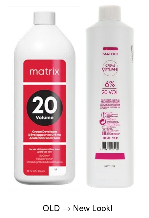 Matrix SoColor Beauty Extra Coverage Color 3oz or Creme Developer