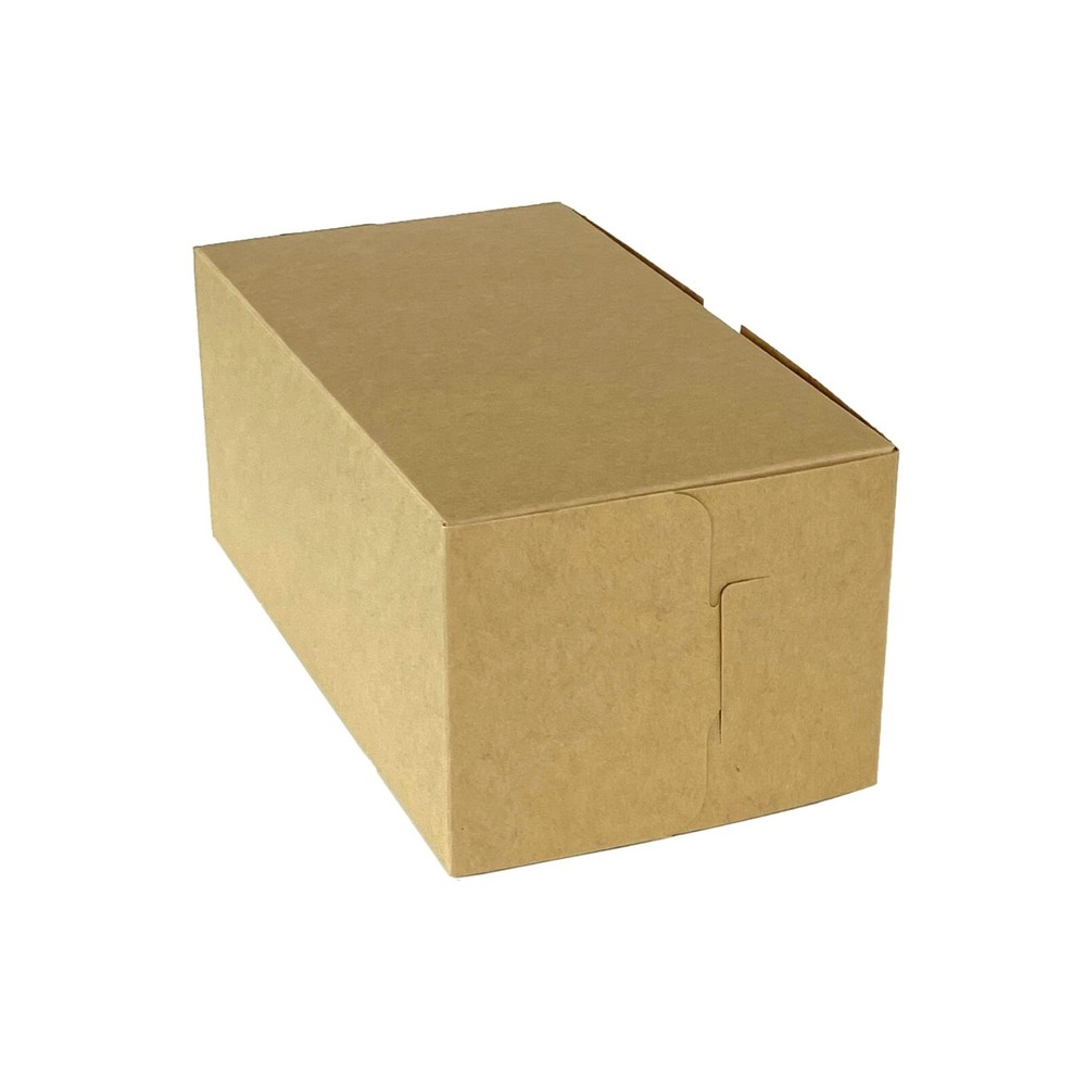 30 Brown Kraft Bakery Boxes 9x5x4 Lock & Tab No Window