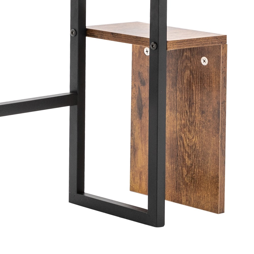 Countertop Computer Rack Desk Storage Organizer Desktop Bookshelf Display Shelf