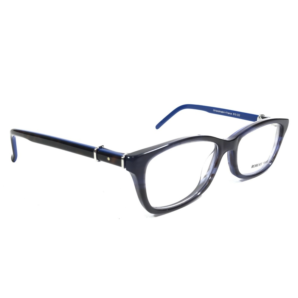 without tags Robert Marc Eyeglasses Frames 810-222 Blue Tortoise Rectangular 50-