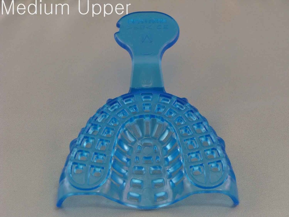 Perforated Disposable Impression Trays_Upper(Medium) - 12/bag _UM