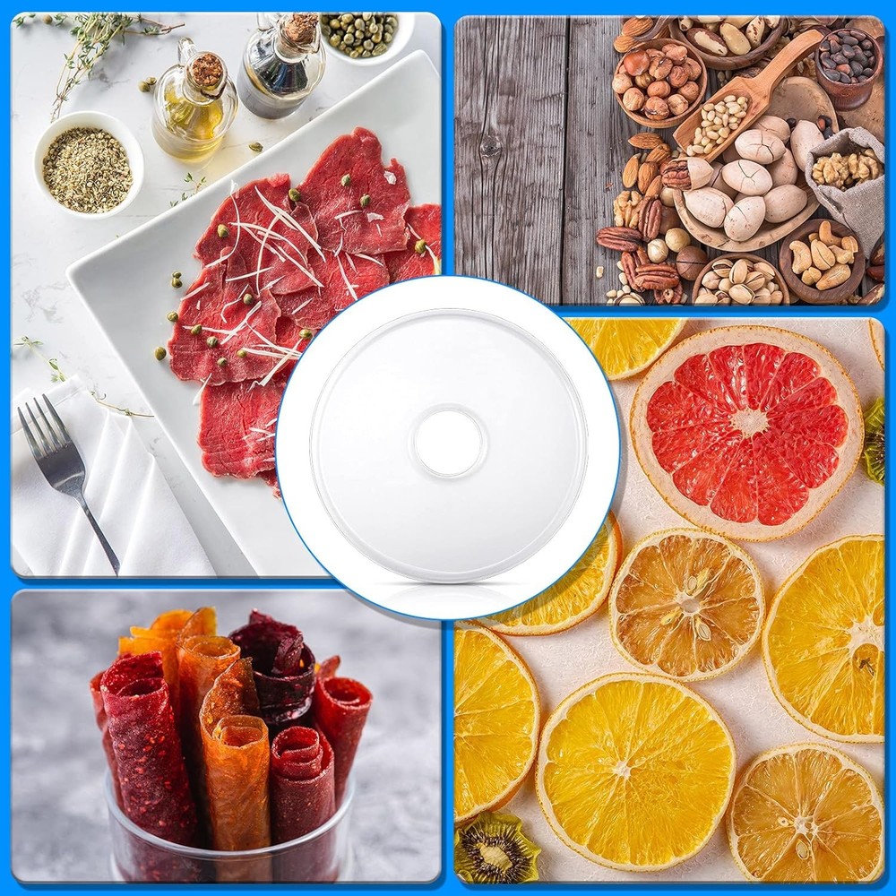 4 Pcs Non-stick Dehydrator Fruit Roll Sheets