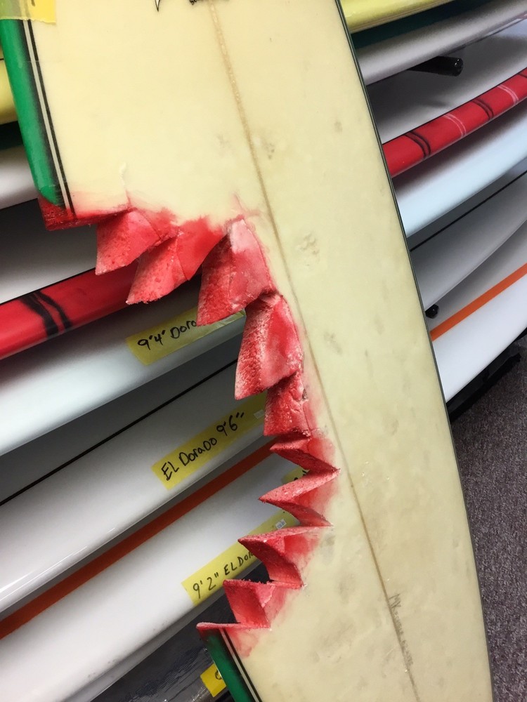 Kechele Shark Bite 6’ Surfboard Surf Surfing