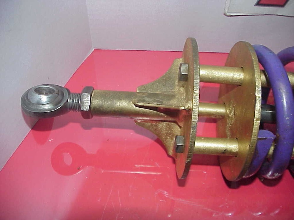 AFCO Pull Bar 25-1/4" Torque Bushing Absorber Link with #1100 Spring, 5" O.D. D7
