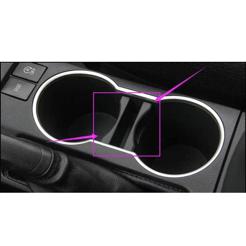 Center Console Cup Holder Insert Divider Separator for Toyota Corolla 2014-2019