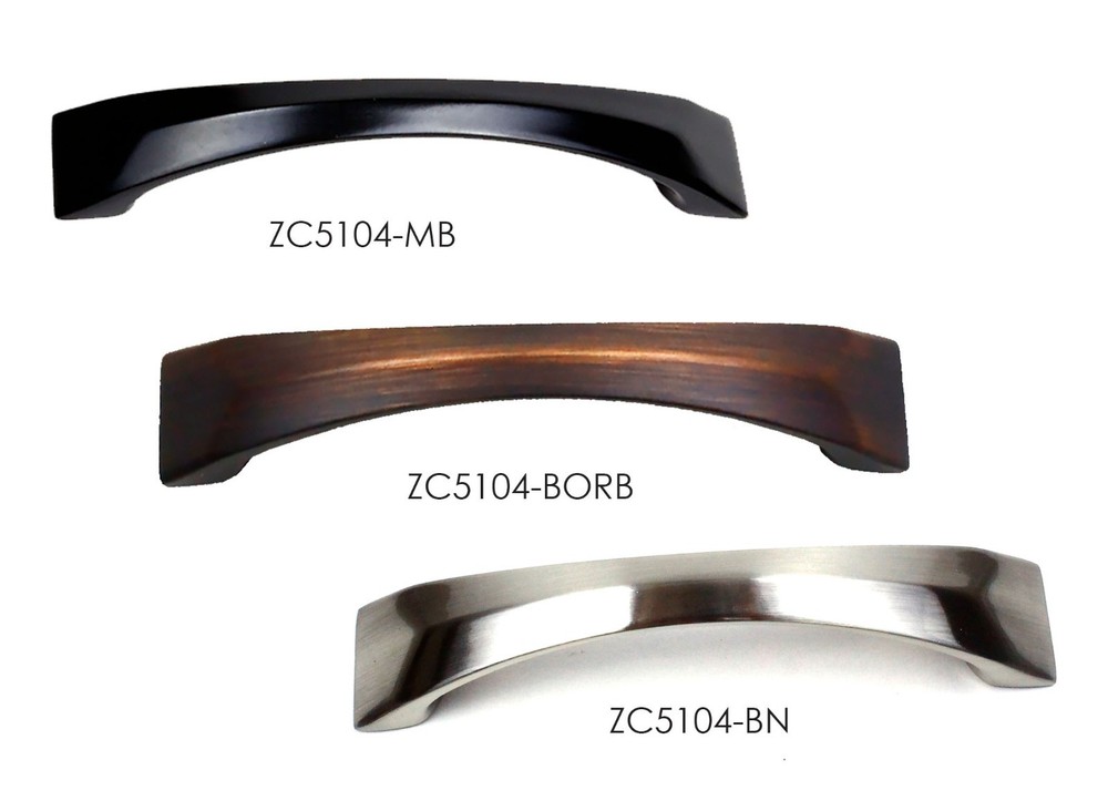 Modern Square Handles Pulls Kitchen/Bathroom Cabinet Hardware Brushed 96mm KPT